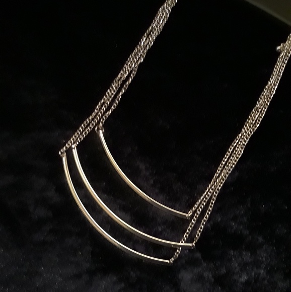Metal Jewelry - 🍉Final price drop! NWT Metal 3 chain necklace Metal Jewelry - 🍉Final price drop! NWT Metal 3 chain necklace